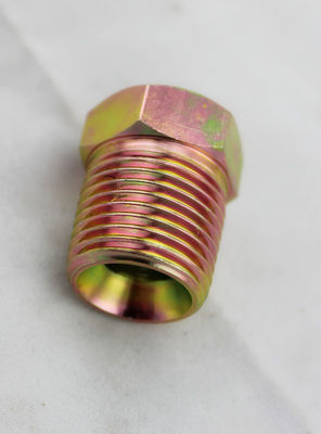 জিঙ্ক প্লেটেড হলুদ হাইড্রোলিক এনপিটি থ্রেড অ্যাডাপ্টার, হাইড্রোলিক কাপলিং এবং আনুষাঙ্গিক